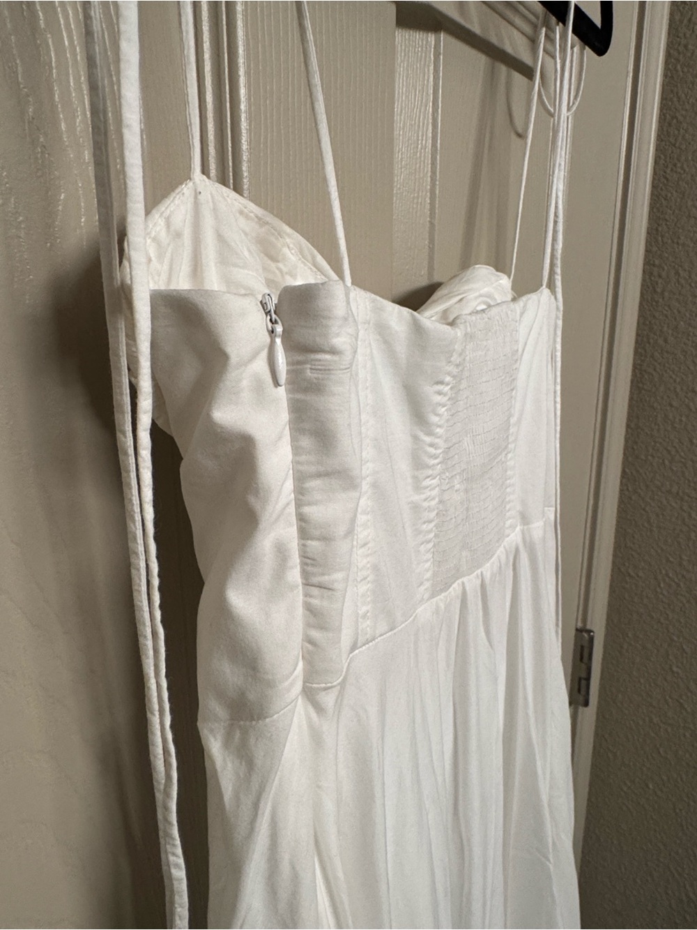 Zara | ZW Collection Ruffled Poplin Dress in Size Small - Picture 6 of 10